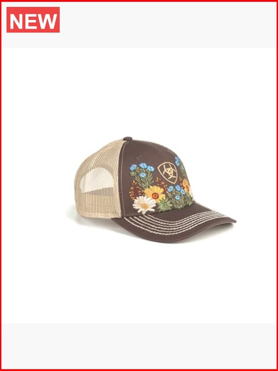 Vintage Floral Baseball Cap Adjustable Cotton Blend main image 4